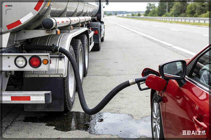 南郑区汽车救援送水案例